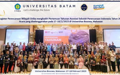 Magister Perencanaan Wilayah Uniba Menghadiri Pertemuan Tahunan Asosiasi Sekolah Perencanaan Indonesia Tahun 2023 di Makasar