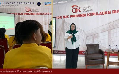 Program studi Ilmu hukum Universitas Batam, mata kuliah Hukum Perbankan melaksanakan kuliah lapangan ke OJK
